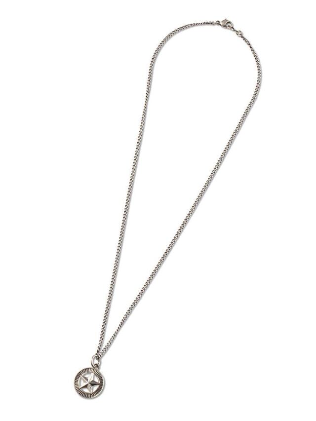 CALEE　　「SILVER STAR CONCHO NECKLACE」　SILVER 925製 コンチョネックレス