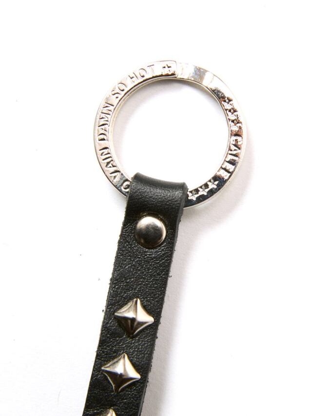 CALEE 「STUDS LEATHER KEY HOLDER」 レザーキーホルダー