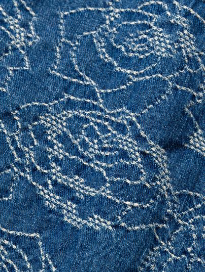 CALEE 「ROSE PATTERN JACQUARD 3RD TYPE DENIM JACKET」 3rdタイプ