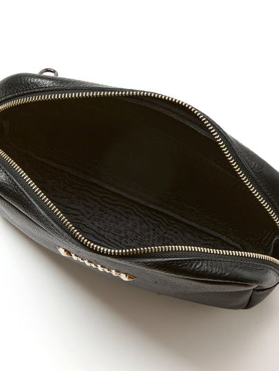 CALEE 「STUDS LEATHER BODY BAG」 レザーボディバッグ