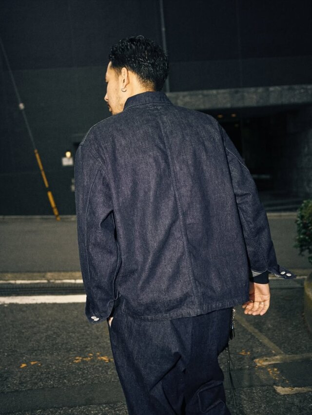 CALEE 「VINTAGE REPRODUCT DENIM COVERALL ＜INDIGO＞ 」 デニム