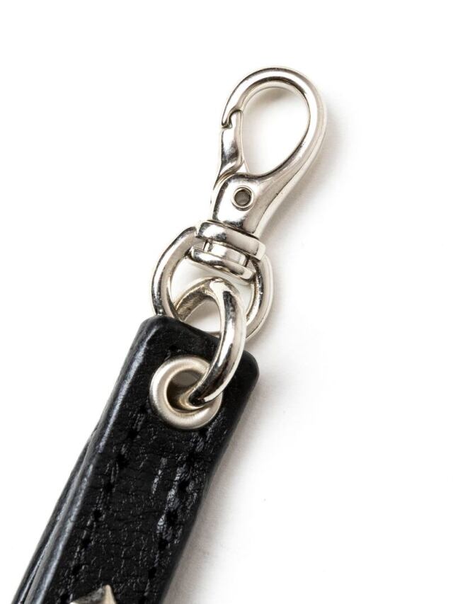 CALEE 「STUDS LEATHER WRIST STRAP」 レザーリストストラップ