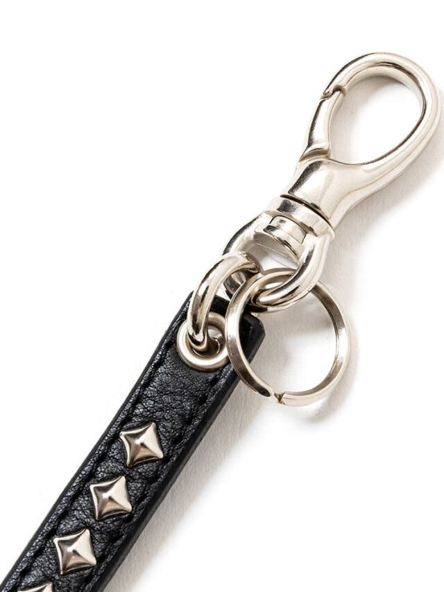 CALEE 「STUDS LEATHER WALLET CORD」 レザーウォレットコード