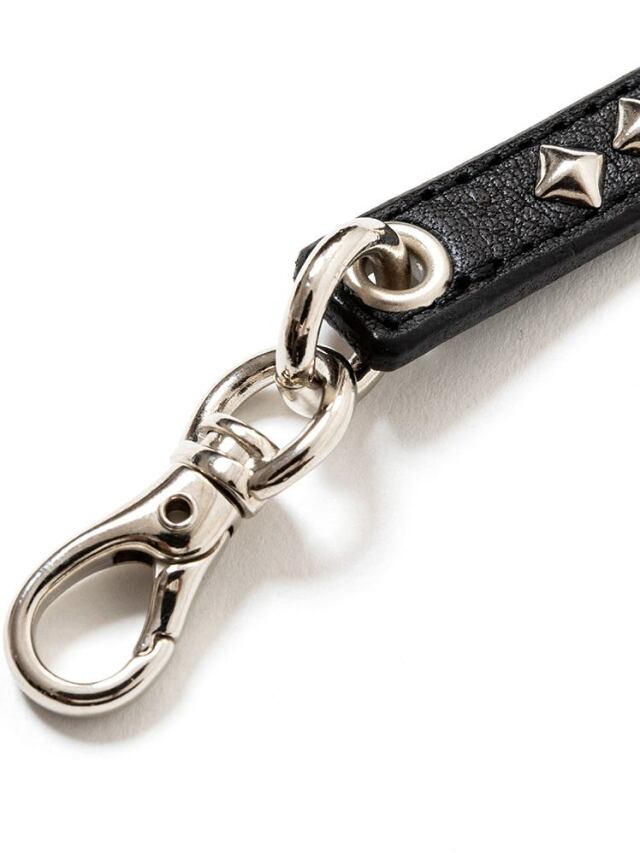 CALEE 「STUDS LEATHER WALLET CORD」 レザーウォレットコード