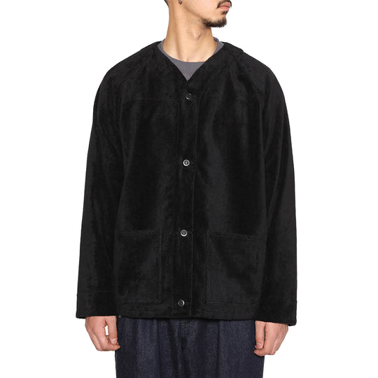 CALEE ボアジャケット calee「canvas boa jacket」 L
