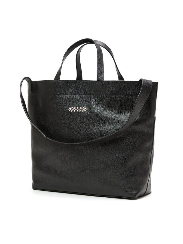CALEE 　「STUDS LEATHER TOTE BAG」　レザートートバッグ