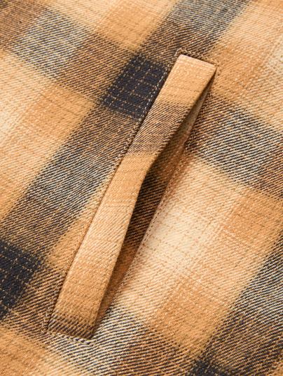 CALEE 「OMBRE CHECK SWINGTOP」 オンブレーチェックスウィングトップ