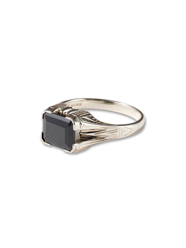 【美品 17号】CALEE Star narrow silver ring 美品 17号】CALEE Star narrow silver ring - メルカリ