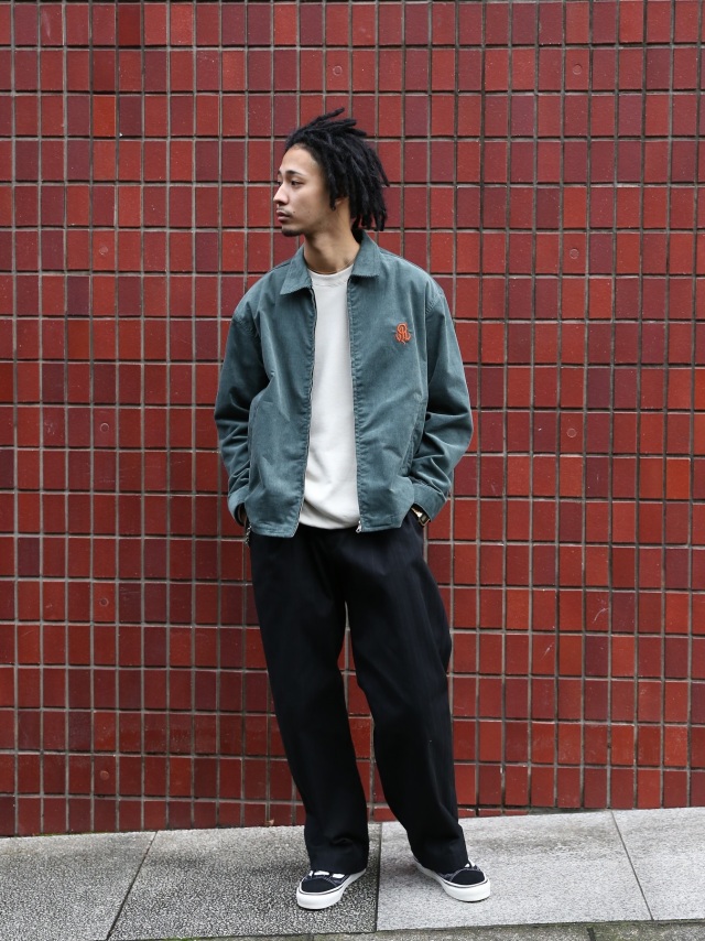 CALEE 「CAL NT LOGO CORDUROY SWINGTOP」 コーデュロイスウィングトップ
