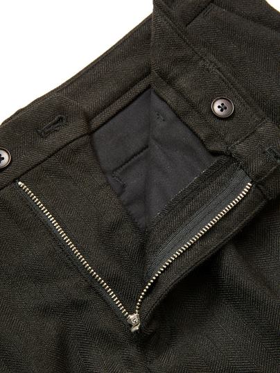 CALEE 「VINTAGE TYPE HERRINGBONE SLACKS」 ヘリンボーンスラックス