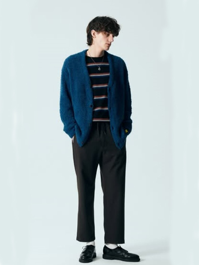 CALEE × EYYA 「KNIT C/F CARDIGAN」 ニットカーディガン
