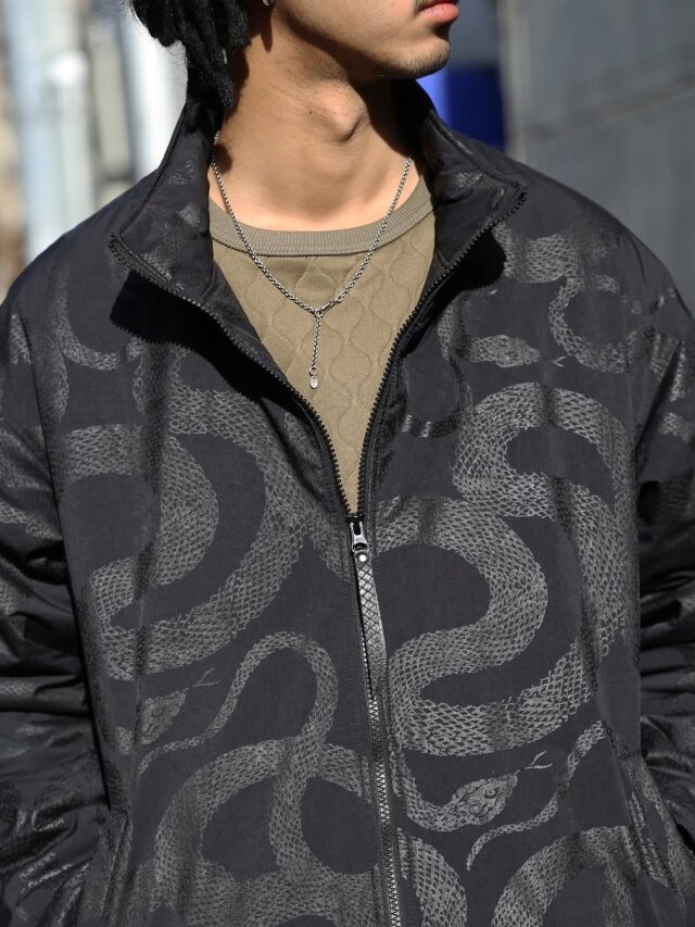CALEE 「P/N TRACK TYPE JACKET ＜SNAKE PATTERN＞」 トラックジャケット
