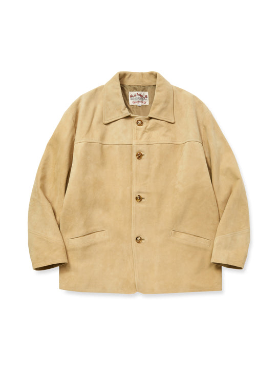 CALEE 「GOAT LEATHER CAR COAT ＜EXCLUSIVE＞」 レザーカーコート