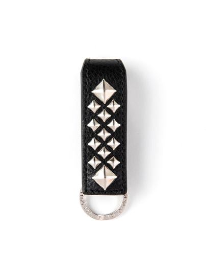 CALEE 「STUDS LEATHER SNAP KEY RING」 スタッズレザーキーリング