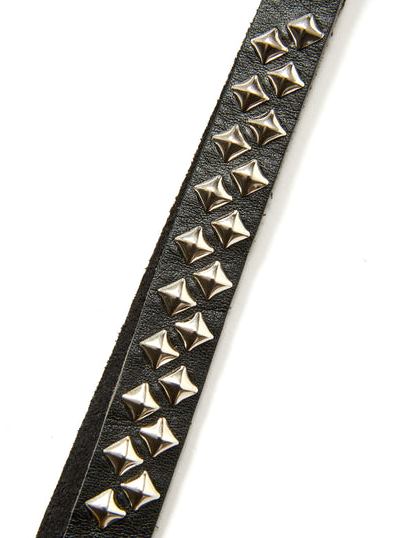 CALEE 「STUDS LEATHER SHORT KEY RING」 スタッズレザーキーリング