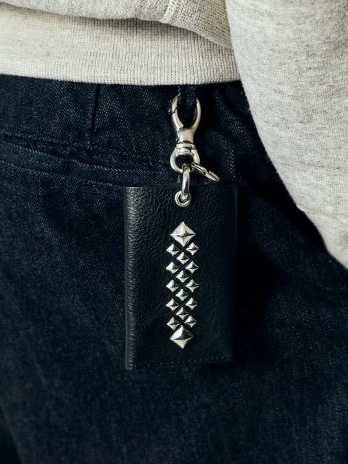 CALEE 「STUDS LEATHER KEY CASE」 スタッズレザーキーケース
