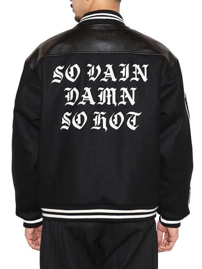 CALEE 「WOOL MELTON STADIUM JUMPER ＜S.V.D.S.H＞」 ウールメルトン