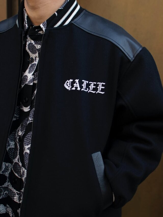 CALEE 「WOOL MELTON STADIUM JUMPER」 ウールメルトン スタジアム