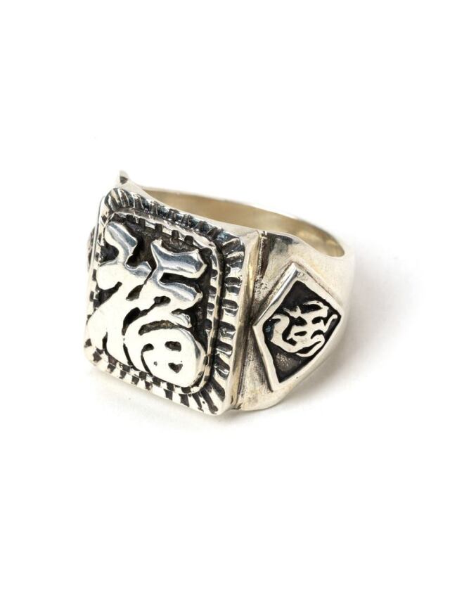 CALEE 「SILVER STAR CONCHO RING」 SILVER 925製 リング