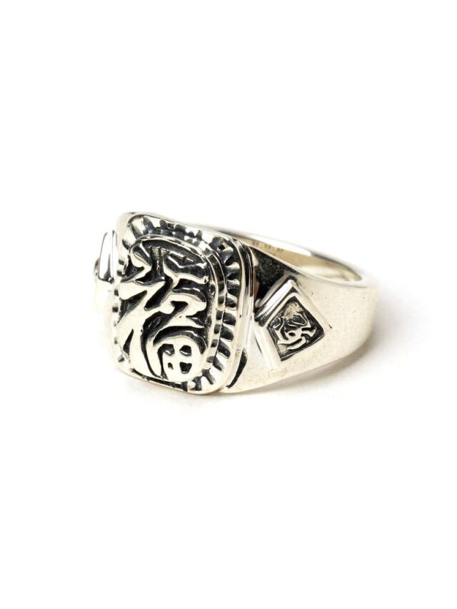 【NEW YEAR ITEM !!】CALEE × D.O.D　「MEXICAN TASTE JAPANESE FUKU PINKY RING」　SILVER 925製 ピンキーリング
