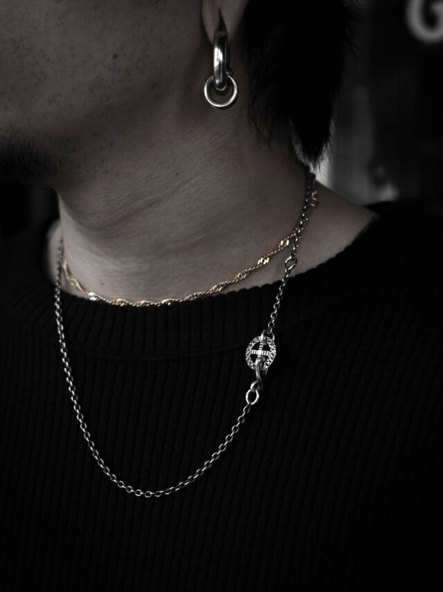アクセサリー CALEE SILVER SNAKE WHEEL NECKLACE SILVER SNAKE WHEEL NECKLACE ＜EXCLUSIVE＞ – CALEE ONLINE STORE