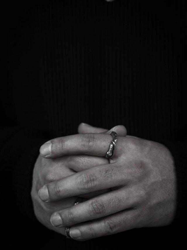 CALEE × D.O.D 「SILVER SNAKE NARROW RING ＜EXCLUSIVE＞」 SILVER