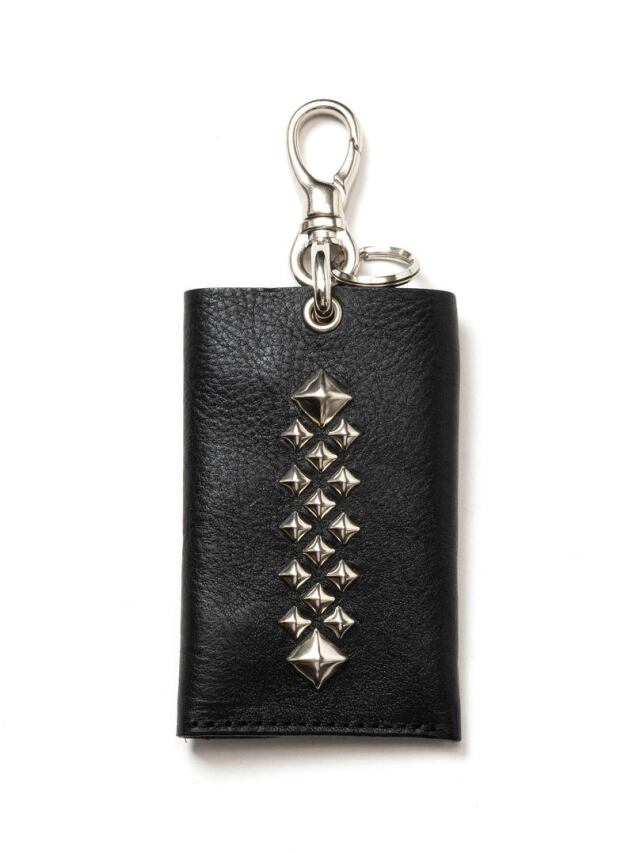 【Exclusive Item !!】CALEE 　「STUDS LEATHER KEY CASE」　スタッズレザーキーケース