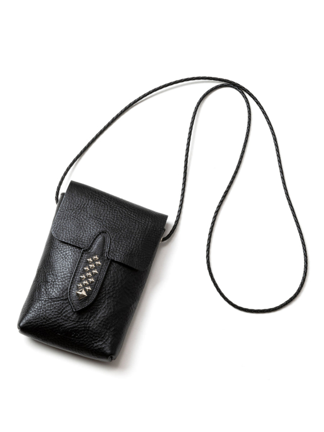 【Exclusive Item !!】CALEE 　「STUDS LEATHER MULT POUCH」　マルチポーチ