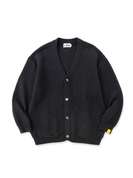 CALEE 「×EYYA KNIT BIG WAFFLE KNIT CRADIGAN」 ビッグワッフル