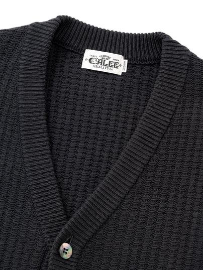 CALEE 「×EYYA KNIT BIG WAFFLE KNIT CRADIGAN」 ビッグワッフル