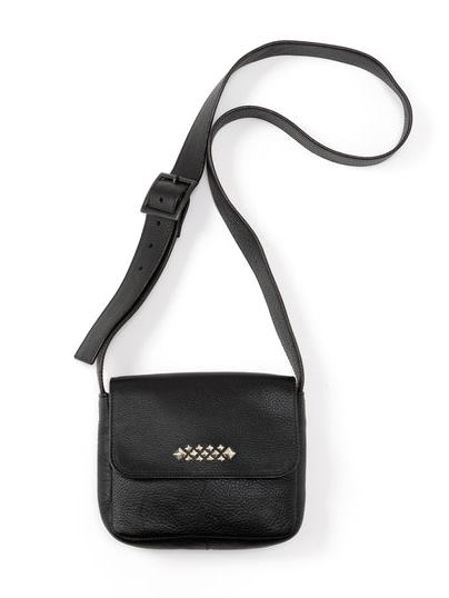CALEE 「STUDS LEATHER SHOULDER POUCH BAG」 レザーショルダーポーチ