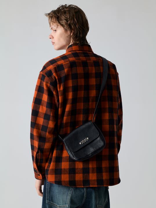 CALEE 「STUDS LEATHER SHOULDER POUCH BAG」 レザーショルダーポーチ
