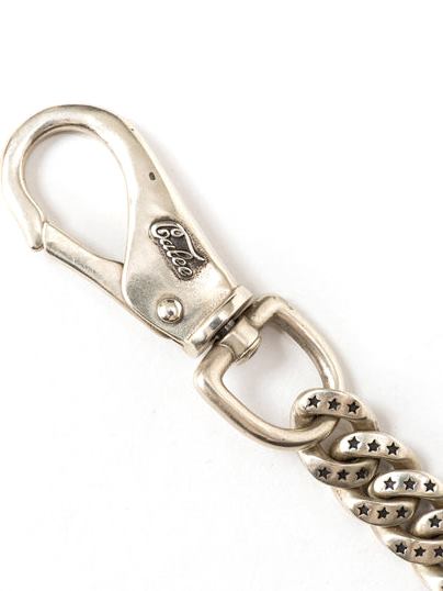 CALEE 「SILVER STAR WALLET CHAIN」 シルバー925製 ウォレットチェーン