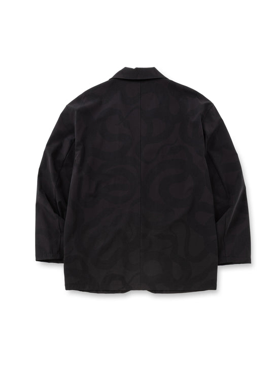 CALEE 「× OVYS SNAKE PATTERN NYLON T/T JACKET & PANTS」 ナイロン