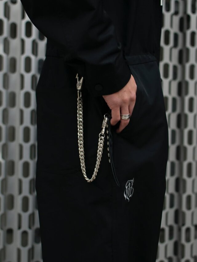 CALEE 「SILVER STAR WALLET CHAIN」 シルバー925製 ウォレットチェーン