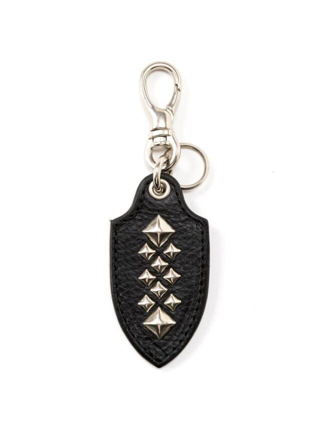 CALEE 「STUDS LEATHER KEY RING <TYPE A>」 スタッズレザーキーリング