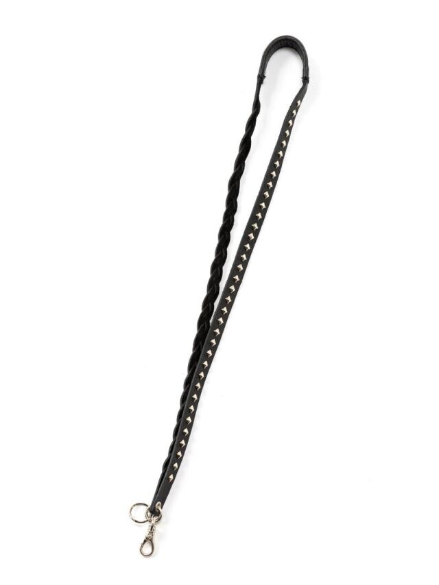 CALEE 　「STUDS LEATHER NECK STRAP」　スタッズレザーネックストラップ