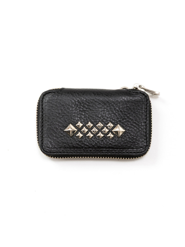 CALEE 　「STUDS LEATHER COIN CASE」　スタッズレザーコインケース