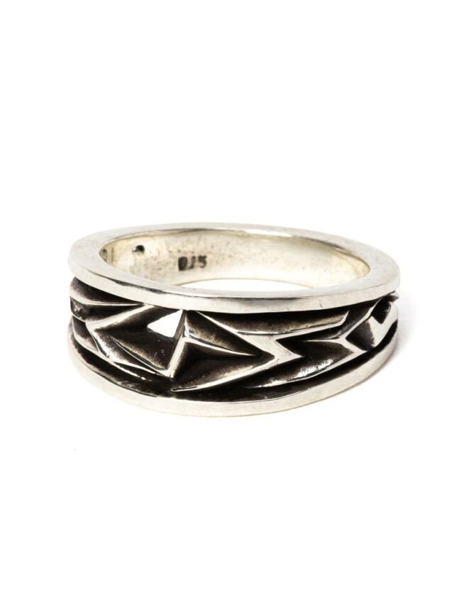 CALEE 　「LIGHTNING PINKY RING <EXCLUSIVE>」　SILVER 925製 ピンキーリング