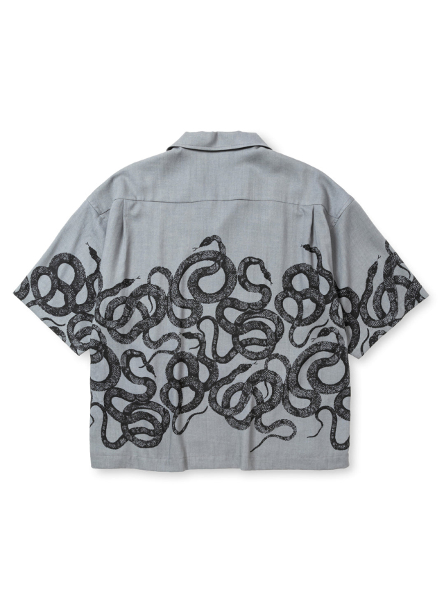 CALEE 「5 SLEEVES DROP SHOULDER SH <SNAKE PATTERN>」 ハーフ
