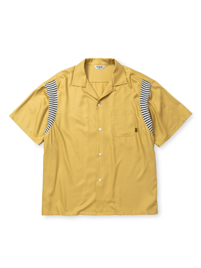 calee ボーリングシャツ 40%OFF SALE 【CALEE】 EAGLE EMBROIDERY S/S BOWLING SHIRT (S