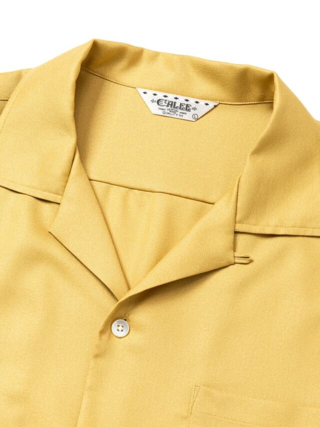CALEE 「VINTAGE TYPE RIB BOWLING SH」 ボーリングシャツ
