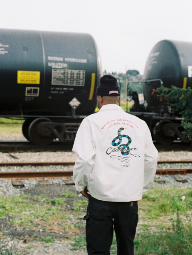 日曜日まで 定価42900 25AW VIPER WALTZ JACKET CHALLENGER/VIPER WALTZ JACKET（BLACK）［ヴァイパーワルツJKT-25秋冬