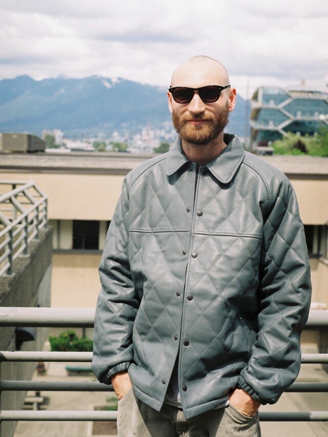 CHALLENGER 「QUILTING LEATHER JACKET」 レザーキルティングジャケット