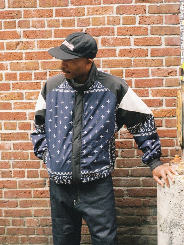 CHALLENGER 「BANDANA 80'S JACKET」 スタンドカラーパデットジャケット