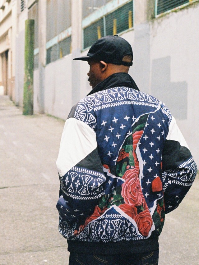 CHALLENGER 「BANDANA 80'S JACKET」 スタンドカラーパデットジャケット