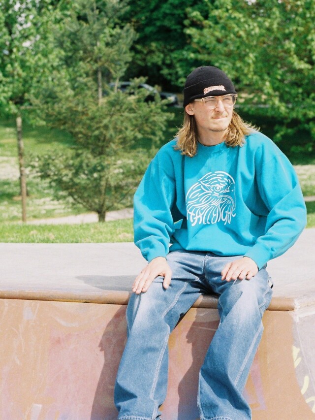 CHALLENGER 「EAGLE C/N SWEAT」 クルーネックスウェット