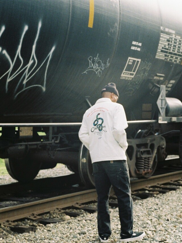 pantydropper ワークジャケット Panty Dropper×US/Stencil Work Jacket(パンティドロッパー×アス