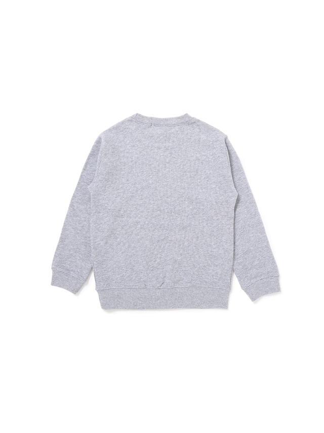 challenger フリースクルーネック CHALLENGER/SAILOR C/N FLEECE（GRAY）［セーラークルーネック