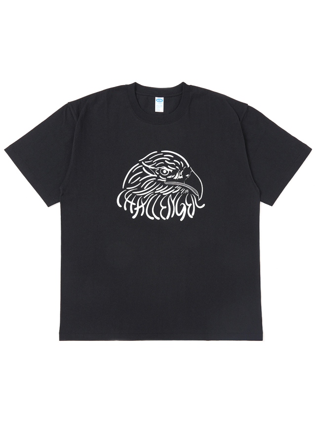 CHALLENGER 「TWO TONE LOGO TEE」プリントティーシャツ CHALLENGER/TWO TONE LOGO TEE（BLACK）［プリントT-25春夏